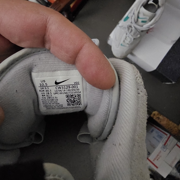 Nike Air Barage low grey fog/ Neptune green - Picture 6 of 7